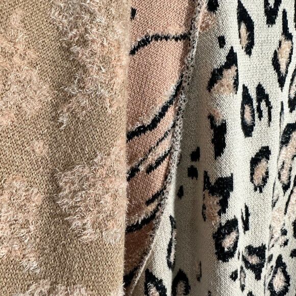 Free People Leopard Print Hoodie in Brown and Cream - Picture 9 of 9